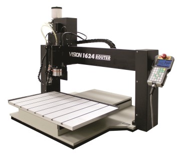 VISION 1624 Router Gravurfläche 610 x 405 mm