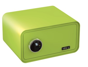 mySafe 450 Fingerprint apfelgrün Aktion