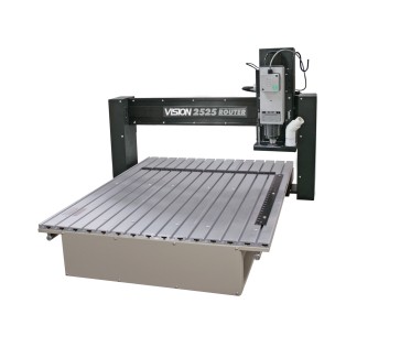 VISION 2525 Router Gravurfläche 635 x 635 mm