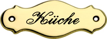 Türschild Messing Nr. 61755