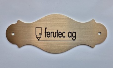 Türschild Messing Nr. 79044