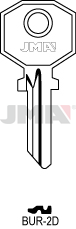 Schlüsselrohling - BUR-2D