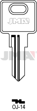 Schlüsselrohling - OJ-14