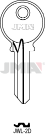 Schlüsselrohling-Spezialprofile - JWL-2D