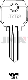 Schlüsselrohling-Spezialprofile - GR-8