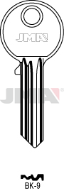 Schlüsselrohling Spezialprofile - BK-9