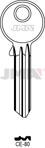 Schlüsselrohling Spezialprofile - CE-80