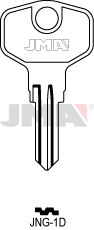 Schlüsselrohling - JNG-1D