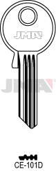 Schlüsselrohling-Spezialprofile - CE-101D
