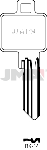 Schlüsselrohling-Spezialprofile - BK-14