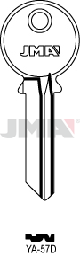 Schlüsselrohling Spezialprofile - YA-57D