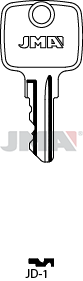 Schlüsselrohling Spezialprofile - JD-1