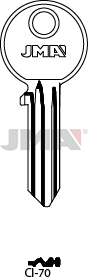Schlüsselrohling-Spezialprofile - CI-70