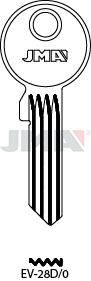Schlüsselrohling-Spezialprofile - EV-28D/0
