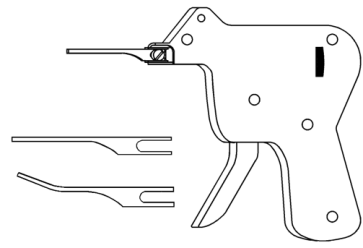 Öffnungswerkzeug für Zylinder - Pick Gun