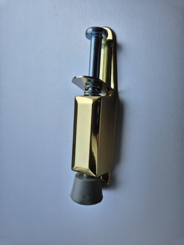 Türfeststeller Messing 110mm