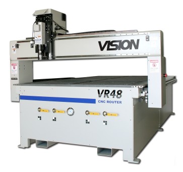 VISION VR 48 Router Gravurfläche 2489 x 1295 mm