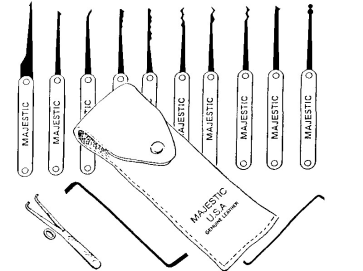 Öffnungswerkzeug für Zylinder - Universal-Sets