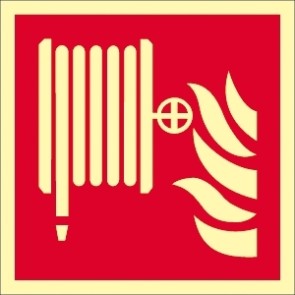 Brandschutzzeichen Löschschlauch