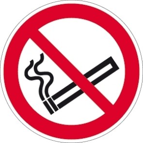 Verbotsschild Rauchen verboten
