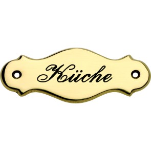 Türschild Messing Nr. 61755