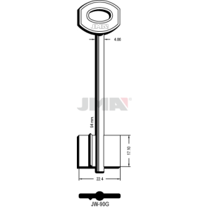 Doppelbartrohling - JW-90G