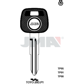 Transponder-Schlüsselrohling - TP00TOYO-20D.P1