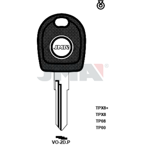 Transponder-Schlüsselrohling - TP00VO-2D.P