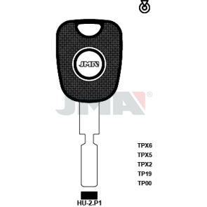 Transponder-Schlüsselrohling - TP00HU-2.P1