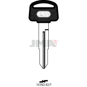 Schlüsselrohling-Plastikkopf - HOND-43.P