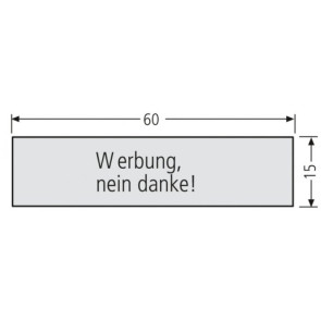 RENZ 87002 - Namensschildeinlage