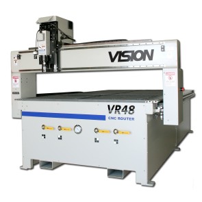 VISION VR 48 Router Gravurfläche 2489 x 1295 mm