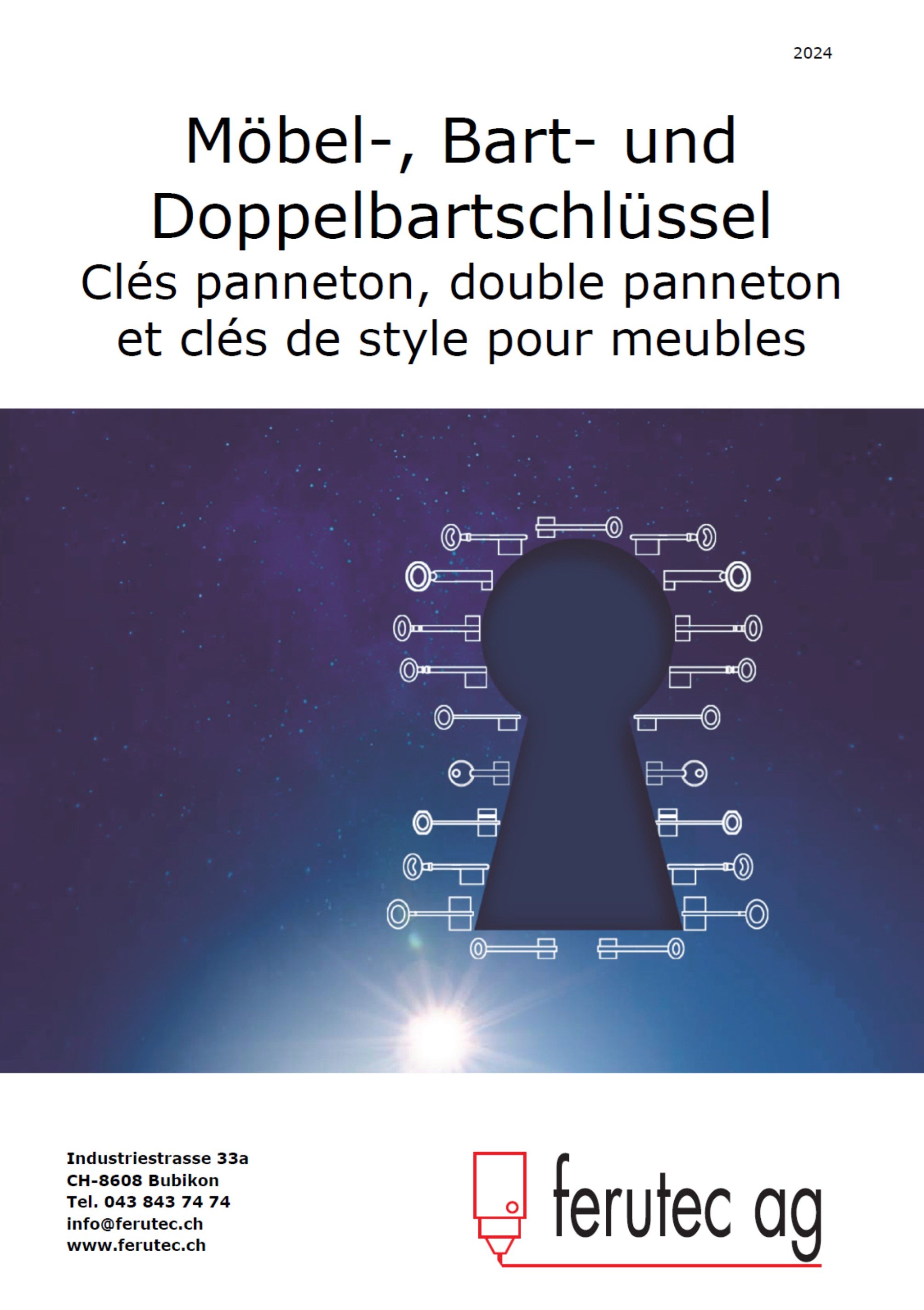 Möbel, Bart- und Doppelbartschlüssel